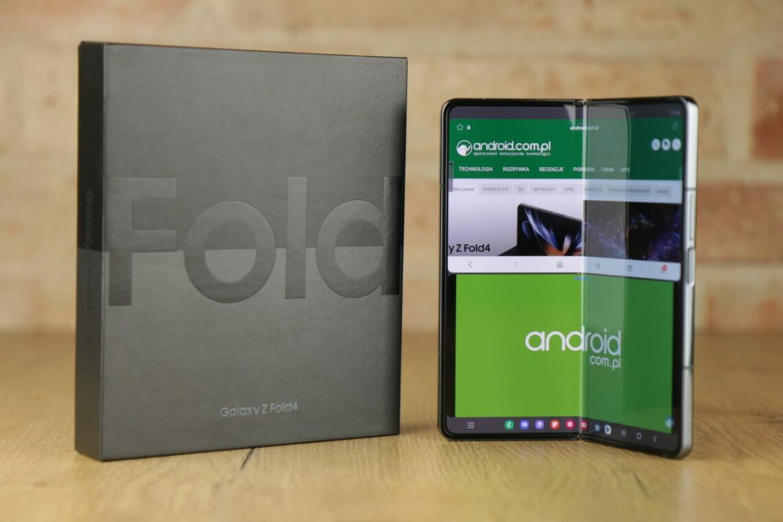 Smartphones Samsung Galaxy Z Fold4 com Android