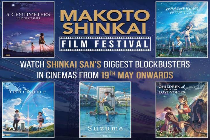Makoto Shinkai Film Festival na Índia