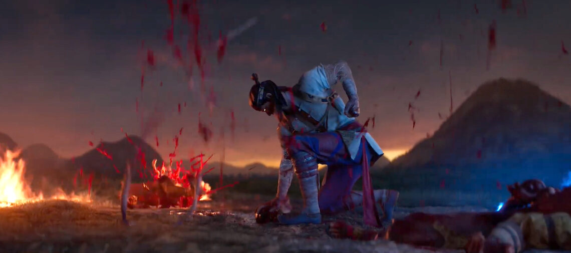 Captura de tela de Mortal Kombat 1 do trailer no YouTube