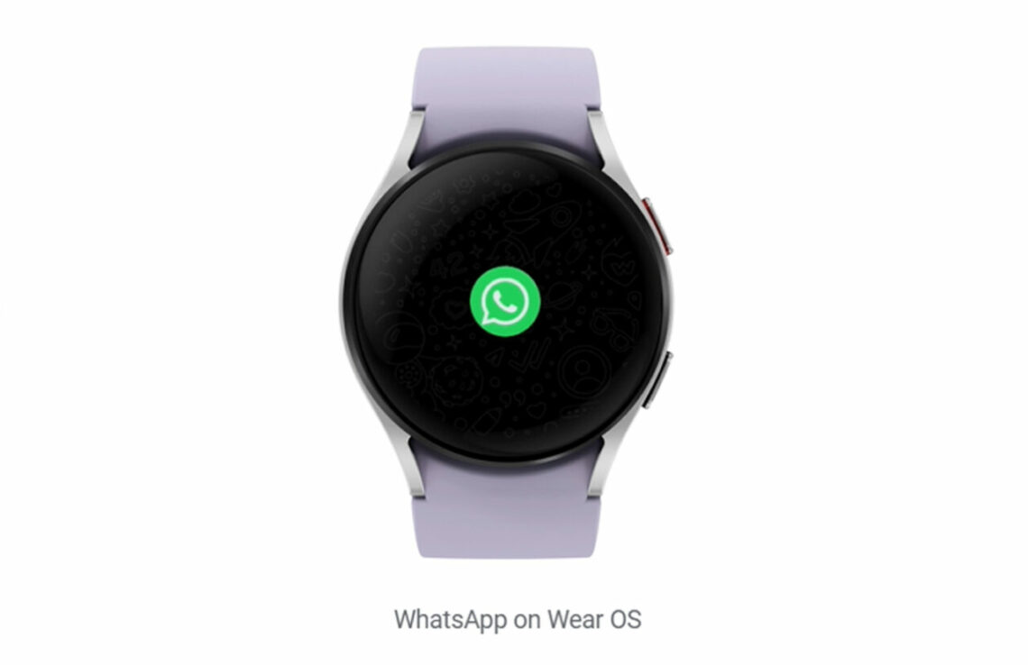 WhatsApp na Wear OS 4 Fot Google