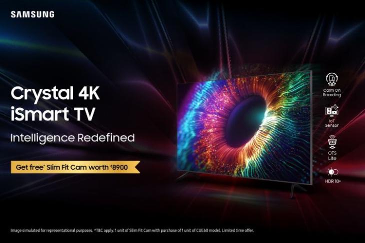 Samsung Crystal 4K iSmart TVs lançadas