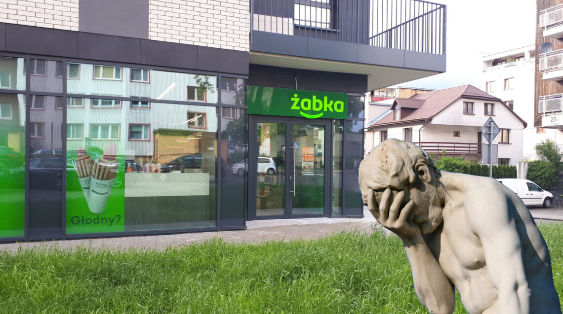 Żabka dá um novo tiro no joelho com uma promoção no aplicativo.  Você pode ganhar uma bicicleta comprando vodka