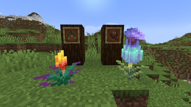 Torchflower e Pitcher plant no Minecraft e suas sementes