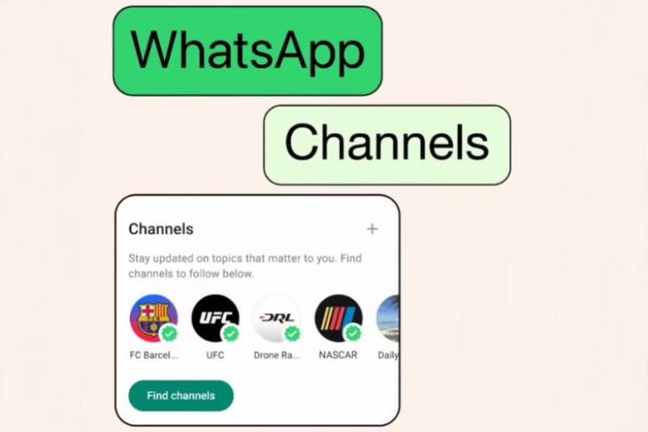 canais de whatsapp introduzidos