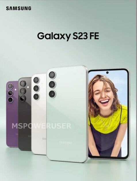 Samsung Galaxy S23 FE em fotos.  Você pode realmente ver muito