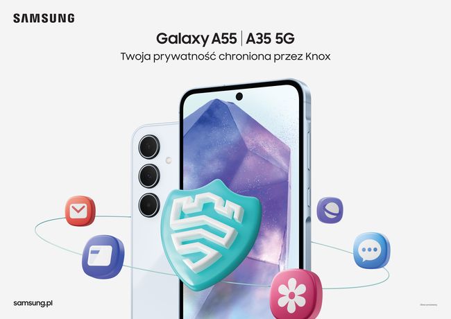 Samsung apresenta oficialmente os modelos Galaxy A55 5G e A35 5G na Polônia